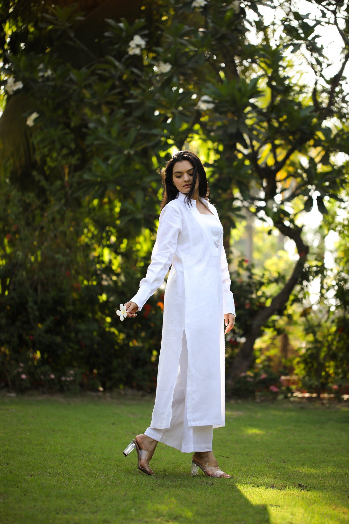 Three piece linen coord set - Kaapad