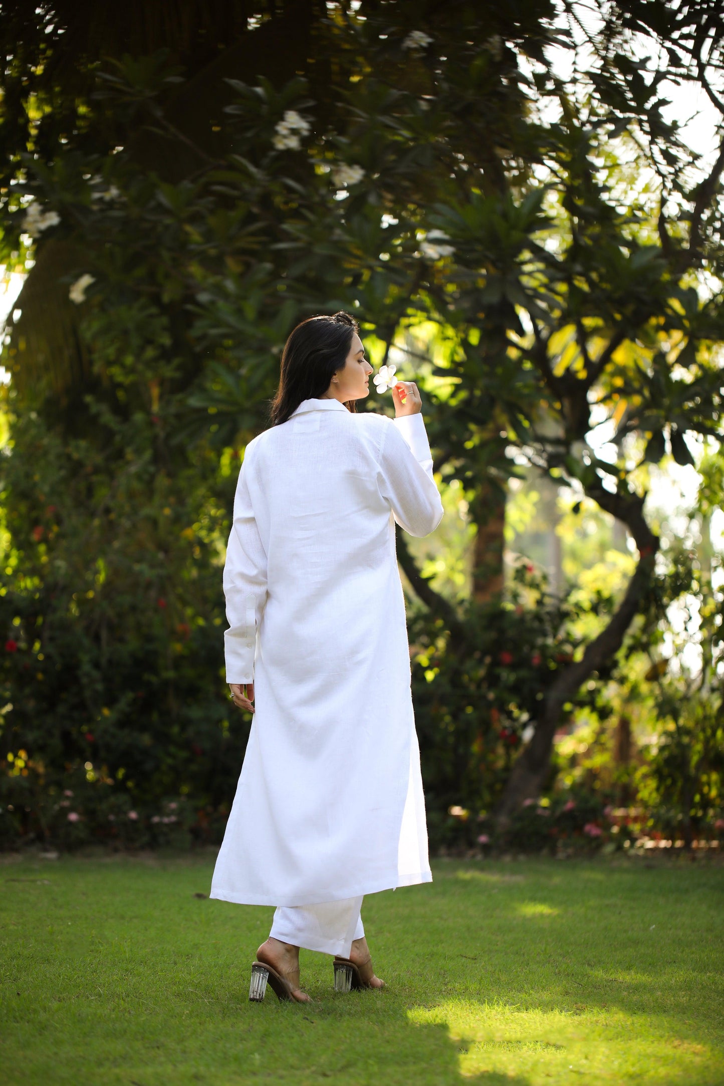 Three piece linen coord set - Kaapad