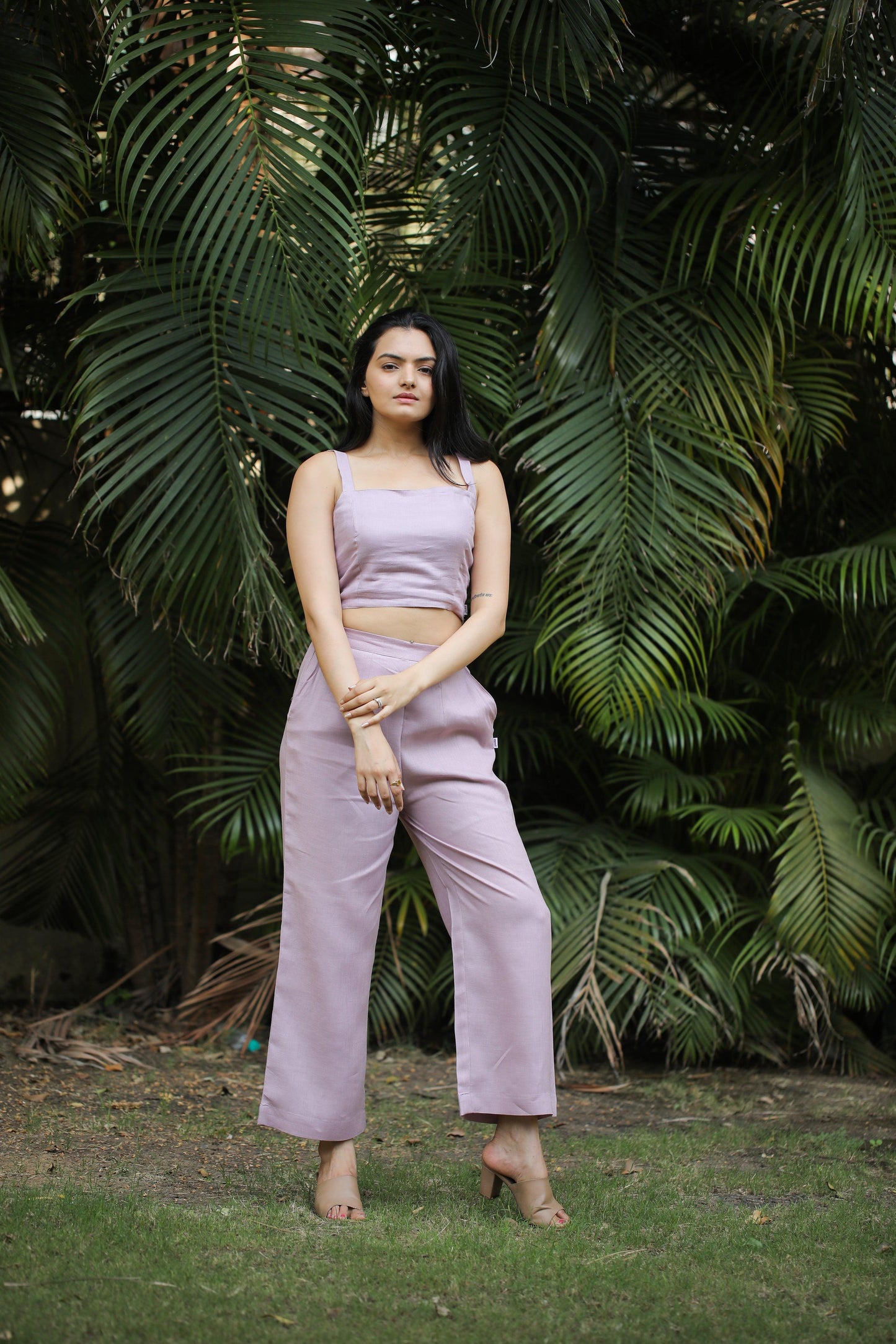 Three piece linen coord set - Kaapad