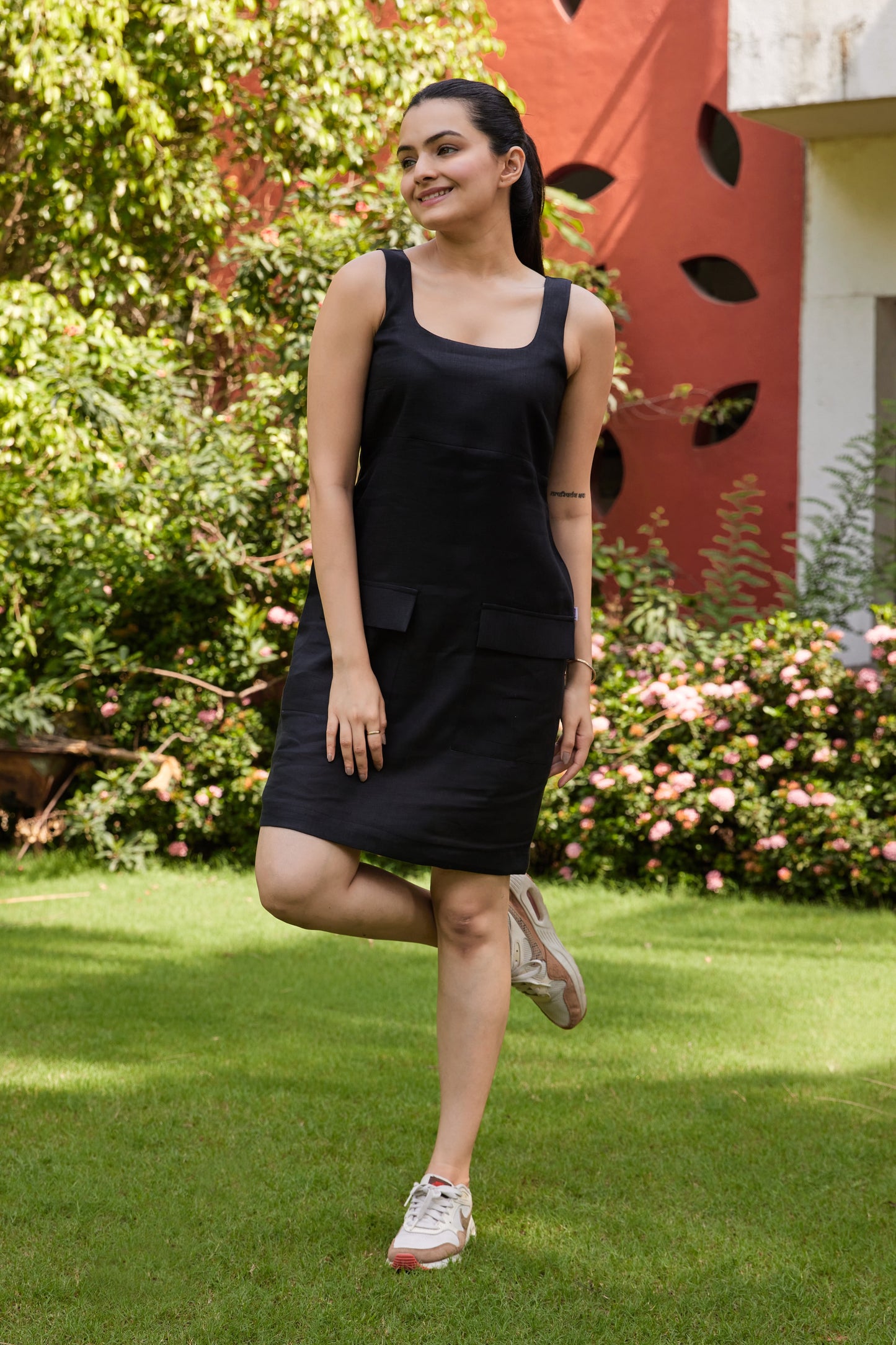 Midnight Pocket Dress