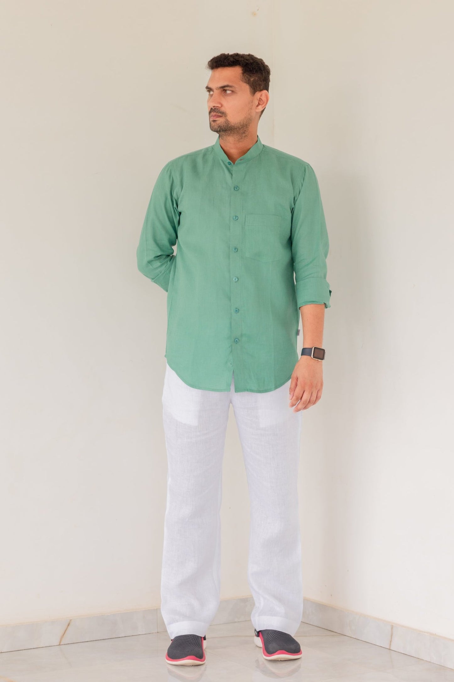 Men’s Pure Straight fit Linen Pants