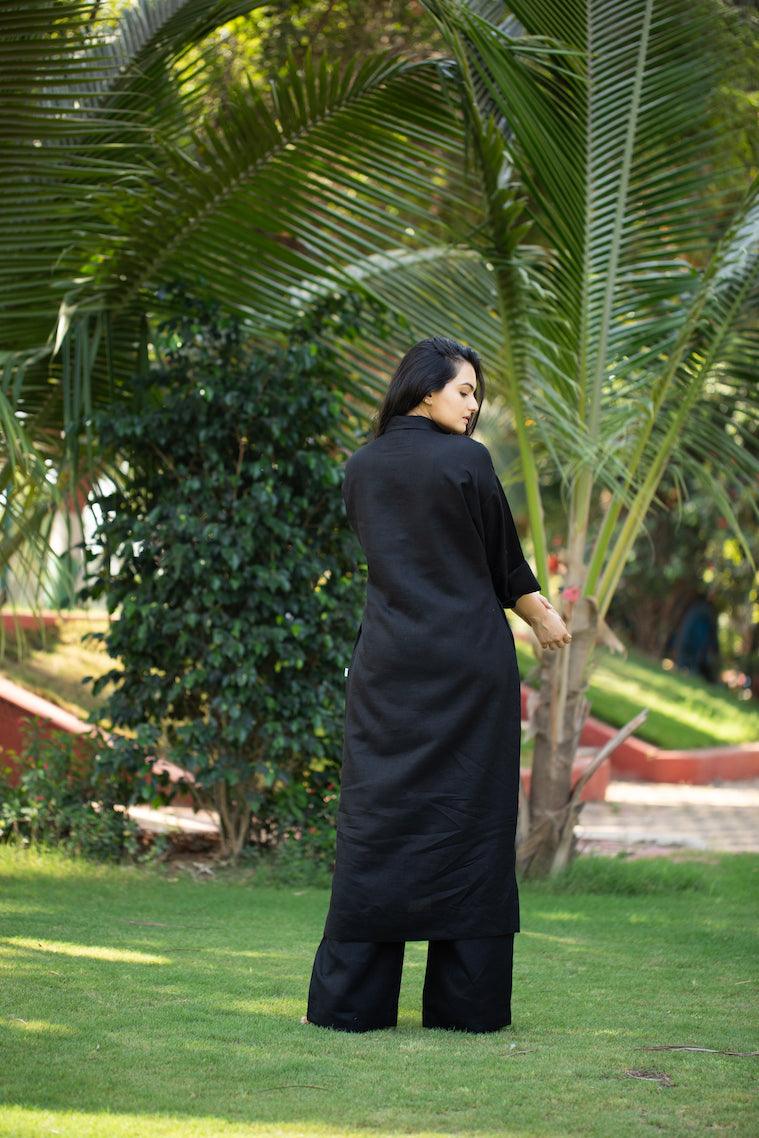Long Shirt coord set - Kaapad