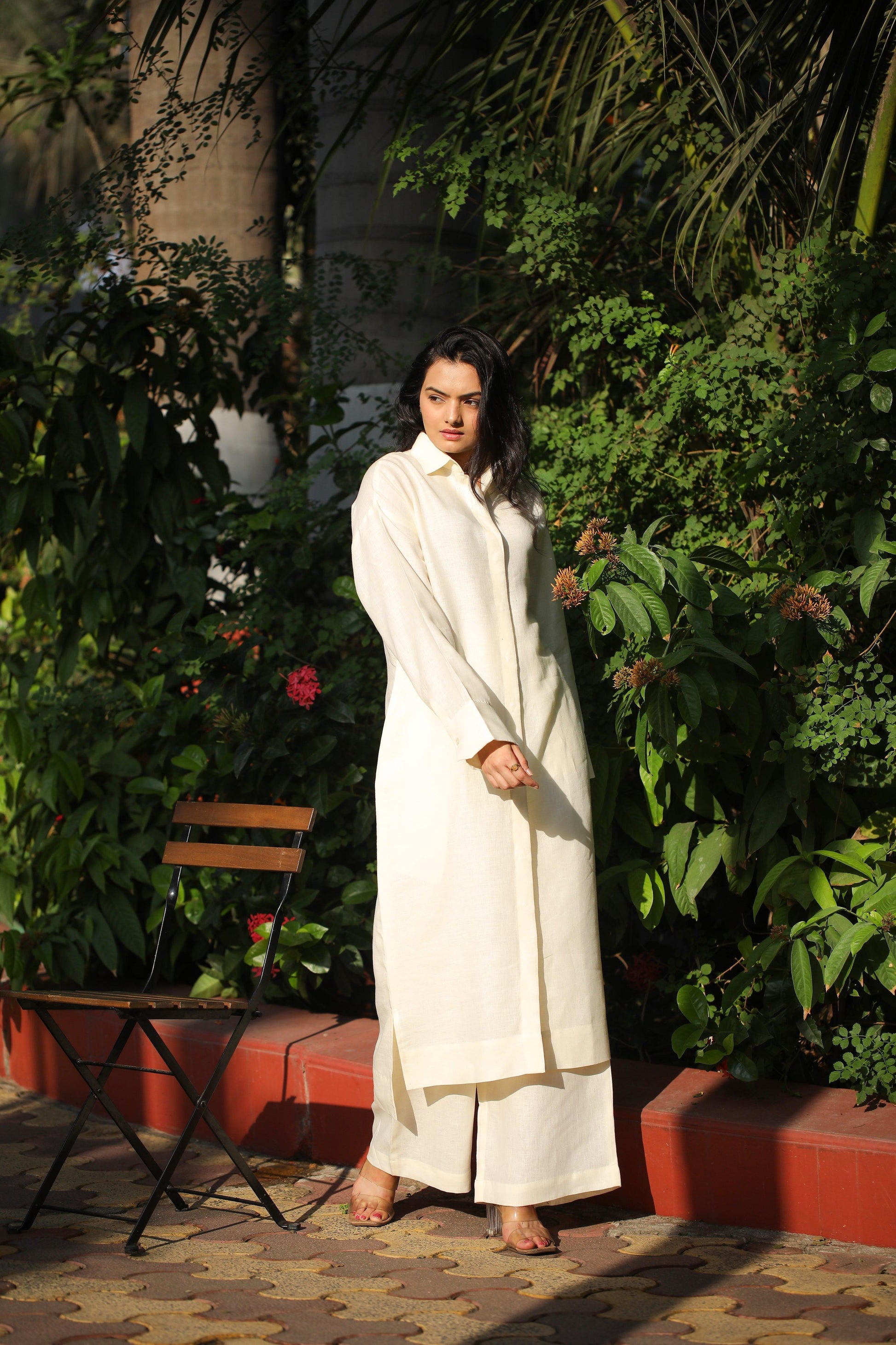 Long Shirt coord set - Kaapad