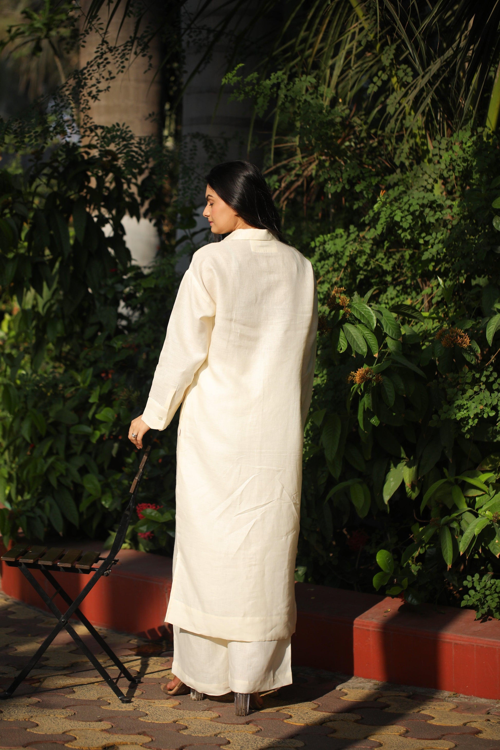 Long Shirt coord set - Kaapad