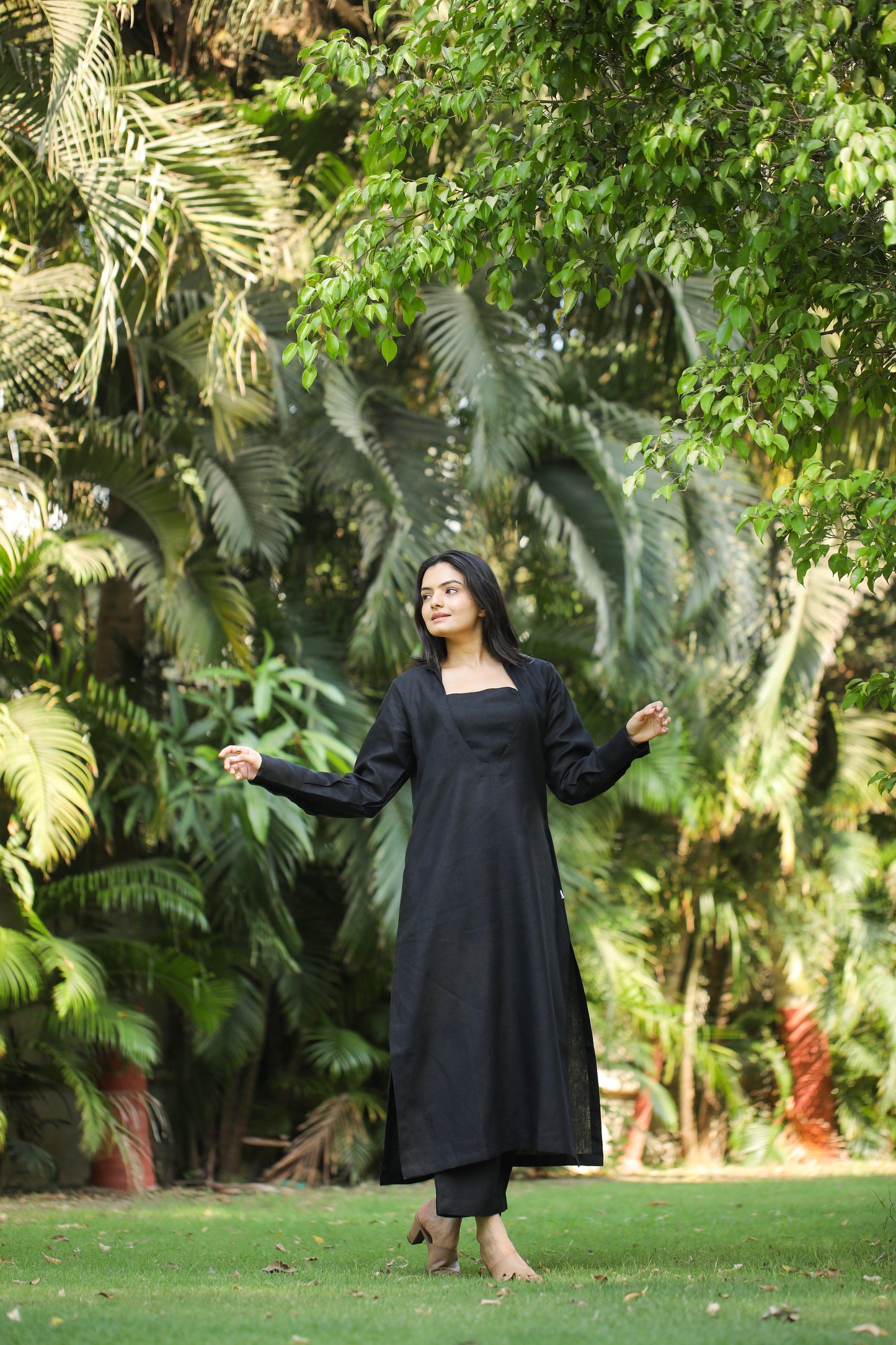 Three piece linen coord set - Kaapad