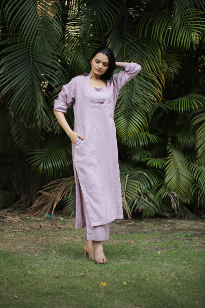 Three piece linen coord set - Kaapad
